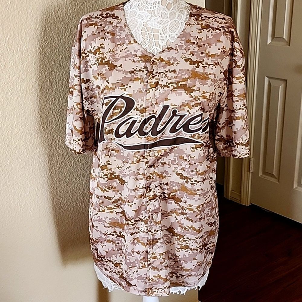 San Diego Padres‎ Matt Kemp Game Day Jersey Size XL